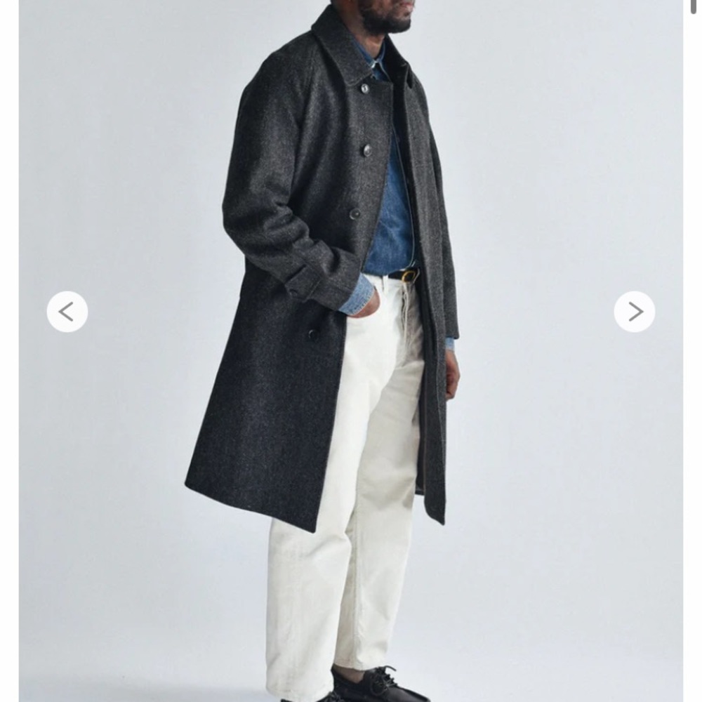 Men’s Paynter Harris Tweed Overcoat - Picture 6 of 8